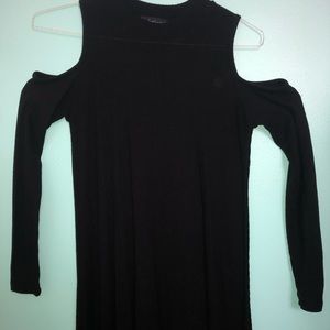 Derek Heart Shoulderless Dress